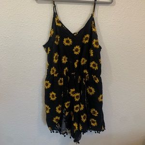 Sunflower romper